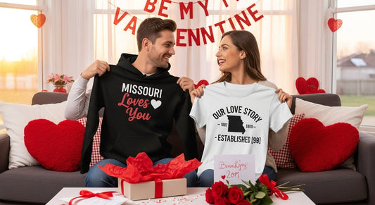 Matching Valentine’s Apparel for Couples in Kansas-HotPressKC