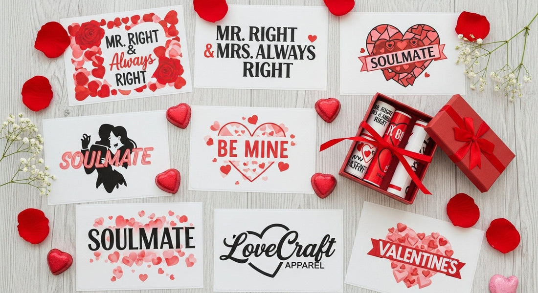 Valentine’s Day Custom DTF Transfers | HotPressKC Kansas City