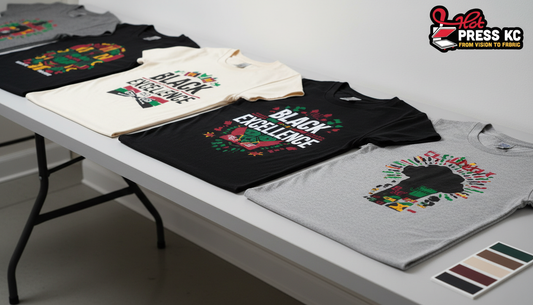 Choosing the Best Fabrics and Colors for Black History Month Shirts