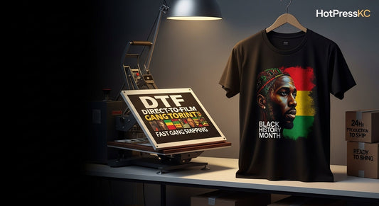 Why DTF Transfers Suit Custom Black History Month Apparel
