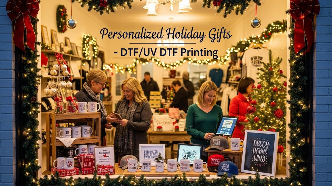 Personalized Holiday Gifts with DTF/UV DTF Printing Missouri | HotPress KC