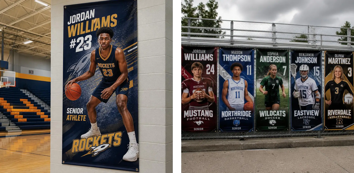 Player & Student Banners