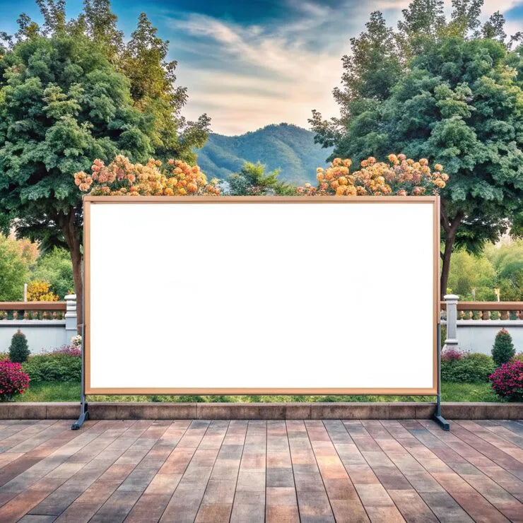 Outdoor In-Ground Banner Frame Kits