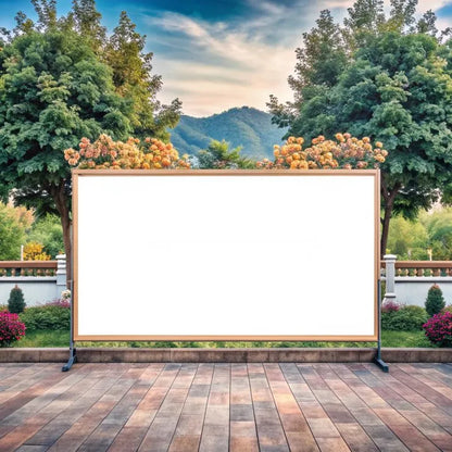 Outdoor In-Ground Banner Frame Kits